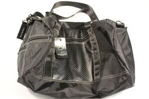 Mercedes-Benz Duffle Bag Black NWT Dealership Gift Weekender Travel Tote